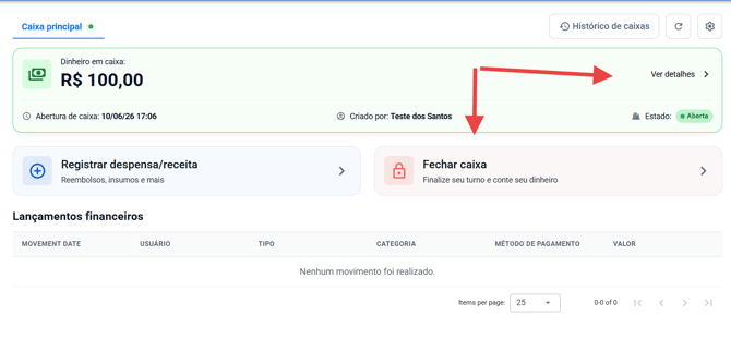 gerenciar seus caixas na OlaClick?