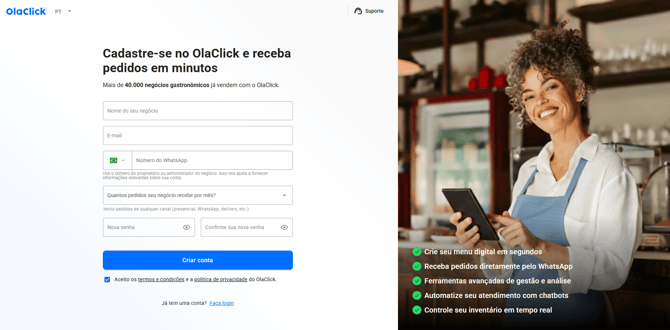 Olaclick Web (PC)
