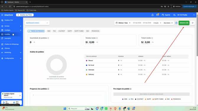 Receba Relatórios Diários de Vendas
