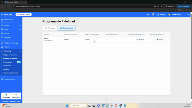 Cómo activar Programa de Fidelidad hoy