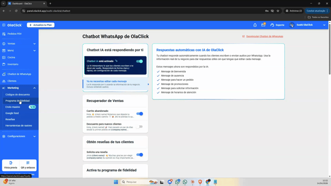  Programa de Fidelidad