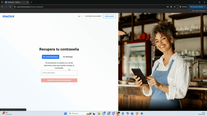 Cómo recuperar tu contraseña