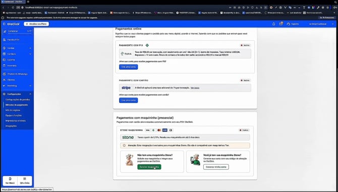 Gerencie e conecte sua maquininha Stone no sistema OlaClick